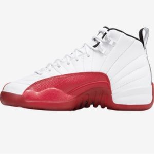 Jordan 12 Retro Cherry NWB size kids 6.5 =Women’s 8